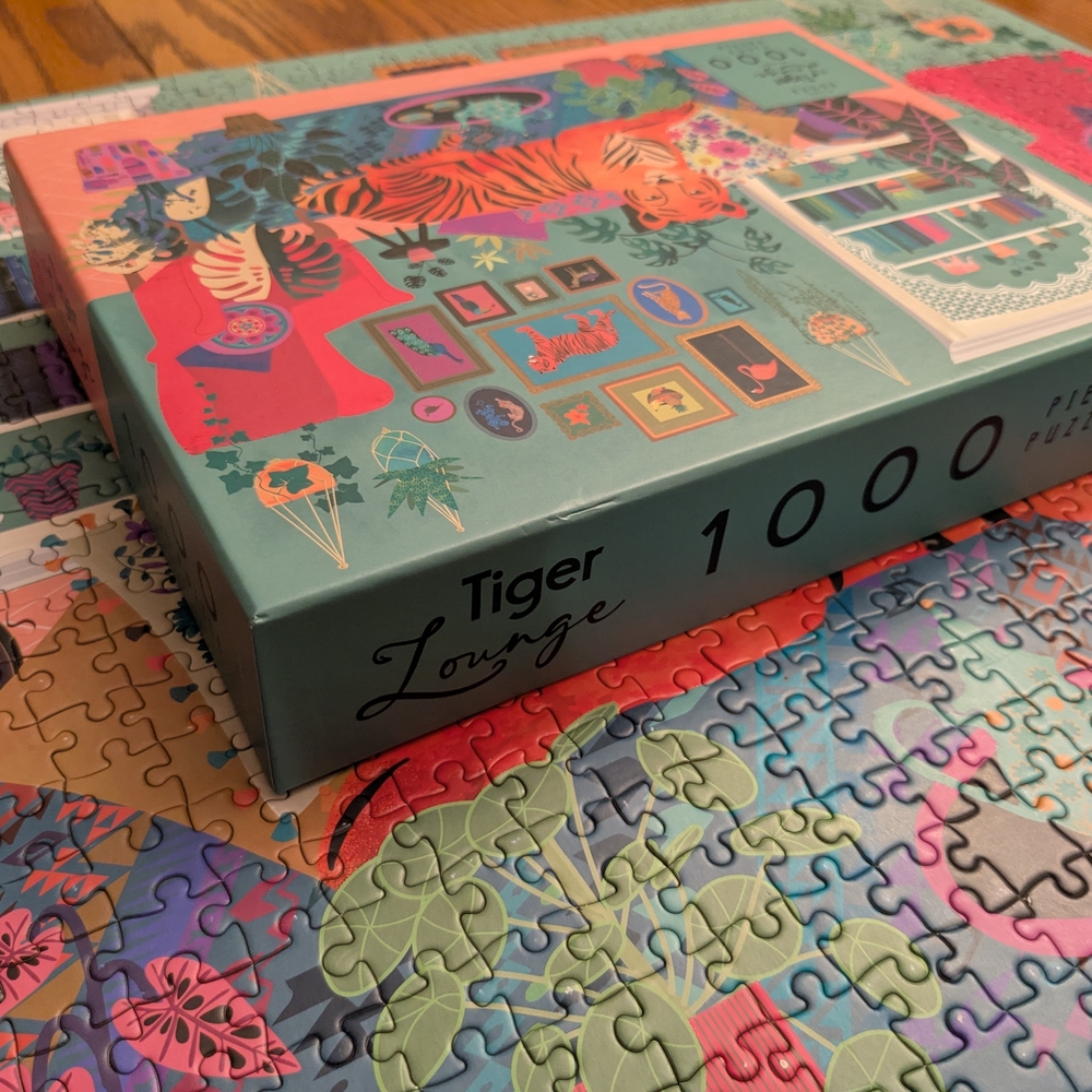 Elena Essex 1000 Piece Puzzle -Tiger Lounge - Picture 7 of 10